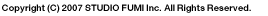 Copyright(c) 2007 STUDIO FUMI Inc. All Rights Reserved.